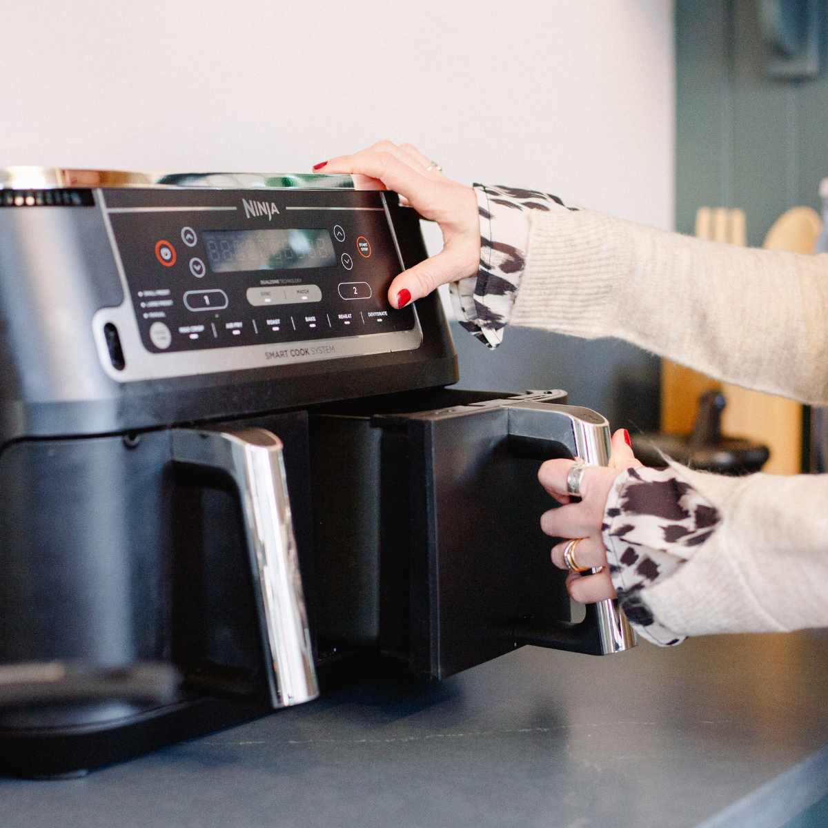 Preheating a Ninja air fryer